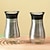 cheap Kitchen Utensils &amp; Gadgets-2pcs Refillable Salt &amp; Pepper Shakers Set - Stainless Steel Lid Container for Home, Restaurant, and Picnic - 3.4oz Kitchen Accessories