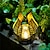 economico Illuminazione vialetto-palla solare incrinata foglia di palma luce arte del ferro cortile impermeabile esterno luce a led giardino retro vista cava 1pz