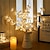 abordables Luces decorativas-1 unidad de 20 luces LED de rama de sauce blanco, perfectas para decoración del hogar, jardín, boda, Navidad y vacaciones, sin batería