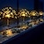 billige Pathway Lights &amp; Lanterns-2stk 3 W LED Solcellebelysning Pathway Lights &amp; Lanternes Soldrevet Jul Bryllup Dekorasjon Varm hvit Kjølig hvit Blå 5 V 90/120/150/200 LED perler