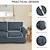 halpa IKEA Kansi-ektorp 3 istuimen sohvapäällinen, ektorp sohvapäällinen 3 tyynynpäällyksellä ja 3 selkänojan päällyksellä, ektorp slipcover pestävä huonekalusuoja