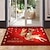 abordables Baño de Navidad-Felpudo navideño con decoración navideña, tapetes antideslizantes de bienvenida navideña, felpudo delantero para árbol de Navidad para interiores y exteriores, jardín