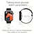 preiswerte Smartwatch-696 IW9 Smartwatch 2.05 Zoll Smartwatch Fitnessuhr Bluetooth Temperaturüberwachung Schrittzähler Anruferinnerung Kompatibel mit Android iOS Damen Herren Freisprechanlage Nachrichterinnerung Kamera