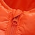ieftine Îmbrăcăminte de exterior-Copii Unisex Jachetă cu glugă Îmbrăcăminte exterioară Jachetă puf pentru copii Culoare solidă Manșon Lung Fermoar Palton În aer liber Bumbac Adorabil Zilnic culoare portocalie Negru Roșu-aprins