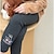 abordables Pantalones-Niños Chica Polainas Color sólido Adorable Bordado Exterior Algodón 7-13 años Primavera Negro Rosa Gris Claro