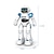 levne elektronická zábava-r28 inteligentní robot hlasový dialog programování emotikon dotykový tanec gesto snímání dálkový ovladač multifunkční hračka