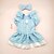 baratos Vestidos-Cachorros Gatos Vestidos Moda Estilo bonito Inverno Macio Lavável Confortável Ao ar livre Festa Roupas para cães for Bichon Frise Poodle Pomerânia Animais de Pequeno Porte Borboleta