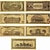 abordables Poupées-7 pièces plaqué or dollar américain faux papier-monnaie billets artisanat