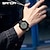 お買い得  デジタル腕時計-SANDA 男性 デジタルウォッチ 屋外 ファッション カジュアルウォッチ 腕時計 光る ストップウォッチ 目覚まし時計 カレンダー TPU 腕時計