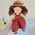 voordelige Poppen-Waldorf pop handgemaakte pop van puur katoen om kleding zacht en schattig pluche pop vrouwelijk kinderspeelgoed