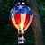 economico Luci decorative-Lanterna solare per mongolfiera, decorazione natalizia per esterni, paesaggio colorato, per feste, feste, resistente alle intemperie