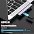 abordables Concentrateurs USB-Adaptateur hub USB C 4 ports avec alimentation 60 W – Parfait pour MacBook Pro/Air iPad Pro Dell Chromebook &amp; plus