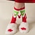 Kerstman Kerstsokken Crew sok Dames Kerstmis Kerstmis Nieuwjaar Sokken voordelige kerstmuts & accessoires-Kerstman Kerstsokken Crew sok Dames Kerstmis Kerstmis Nieuwjaar Sokken