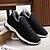 cheap Women&#039;s Sneakers-Women&#039;s Sneakers Boots Snow Boots Daily Solid Color Fleece Lined Booties Ankle Boots Winter Flat Heel Round Toe Casual Minimalism Running Walking Elastic Fabric Lace-up Black Red