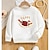 preiswerte Kapuzenpullover &amp; Sweatshirts-kinderkleidung Jungen Pullover Tier Karikatur Buchstabe Langarm Rundhalsausschnitt Herbst Winter Täglich Baumwolle Schulanfang Outdoor Casual