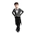 billiga Par &amp;amp; Grupp kostymer-Cosplay-kostym Festklädsel Jack Skellington Mardrömmen innan jul Cosplay Barn Pojkar Flickor Jul Halloween Karnival Fest Halloween Prestanda Klä ut