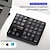billiga Tangentbord-usb 2,4g trådlöst numeriskt tangentbord 35 tangenter inbyggt uppladdningsbart batteri typ-c laddningsgränssnitt kontor finansiell redovisning numeriskt tangentbord