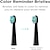 Недорогие Индивидуальная защита-Электрическая звуковая зубная щетка с зарядкой через USB fw-507, перезаряжаемая водонепроницаемая электронная зубная щетка, сменные головки для взрослых