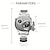 billige Kvartsure-luksus armbåndsur i rustfrit stål med dobbelt urværk til herre med stor urskive