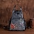 olcso Keresztpántos táskák-női crossbody táska válltáska melltáska valódi bőr faragott virág pillangós hátizsák többféle szállítási mód