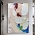 voordelige Abstracte schilderijen-Met de hand gemaakt Hang-geschilderd olieverfschilderij Handgeschilderde Verticaal Abstract Modern Zonder Inner Frame (Geen frame)
