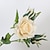 tanie Sztuczne kwiaty i wazony-1 pęczek 5 główek sztucznych jedwabnych kwiatów róż, sztuczny bukiet kwiatów długa łodyga róży diy dekoracje ślubne na przyjęcie domowe