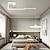 cheap Ceiling Fan Lights-LED Pendant Light with Ceilling Light Industrial Pendant Light Fixture Swing Arm Hanging Light, Adjustable Dome Ceiling Pendant Light for Dining Room Living Room 110-240V