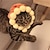 cheap Dog Clothes-Pet Headgear Cute Dog Teddy Dress Up Sunflower Pet Headgear Wig Cat Halloween Hat