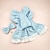 baratos Vestidos-Cachorros Gatos Vestidos Moda Estilo bonito Inverno Macio Lavável Confortável Ao ar livre Festa Roupas para cães for Bichon Frise Poodle Pomerânia Animais de Pequeno Porte Borboleta