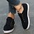 cheap Women&#039;s Sneakers-Women&#039;s Sneakers Canvas Shoes Plus Size Canvas Shoes Outdoor Solid Color Leopard Summer Flat Heel Round Toe Vintage Fashion Casual Running Canvas Lace-up Leopard Black White