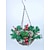 cheap Christmas Lights-Christmas Hanging Basket Wreath Rhythm Flash Holiday Lights Decorations Christmas Wreath Pendants