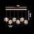 ieftine Candelabre Unice-candelabru led cristal frunză de artar design 4/5/6/12 lumini lumini reglabile cu montare încastrabilă scară în spirală candelabru lung vila scară candelabru duplex 110-240v