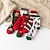 cheap Santa Hat &amp; Accessories-5 Pairs Christmas Socks Womens Winter Fuzzy Socks Cozy Fluffy Socks Warm Fuzzy Christmas Socks for Women Gifts