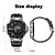 olcso Okosórák-696 V69 Okos óra 1.85 hüvelyk Intelligens Watch Bluetooth Lépésszámláló Hívás emlékeztető Alvás nyomkövető Kompatibilis valamivel Android iOS Férfi Kéz nélküli hívások Üzenet emlékeztető Egyéni