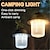 ieftine Lumini de cale și lanterne-2 buc. 1 buc. Lumină de camping cu încărcare usb, cu temperatură în trei culori, reglabilă, rezistentă la apă, baterie portabilă, lumină de cal, cu led, pentru cort, pentru exterior, pentru interior.