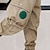 abordables Pantalones-pantalones cargo para niños con bolsillo verde negro color sólido otoño primavera parte inferior casual activa 3-8 años