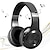cheap On-ear &amp; Over-ear Headphones-Original HT Wireless Bluetooth Headphones for Computer Headset Mobile Phone PC Telephone with Microphone Headband Bluetooth 5.0 Headphone Stereo Earphones Bass Studio Headphones with Mic Handsfree Cal