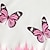 ieftine seturi 3d fete-Fete 3D Fluture Hanorac și jambiere Set Roz Manșon Lung Tipărire 3D Toamnă Iarnă Activ Modă Zilnic Poliester Copii 3-12 ani Stil Nautic În aer liber Dată Vacanță Fit regulat