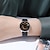 baratos Relógios Quartz-SKMEI Feminino Relógios de Quartzo minimalista Moda Relógio Casual Relógio de Pulso IMPERMEÁVEL Decoração Couro Assista