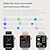 preiswerte Smartwatch-696 IW9 Smartwatch 2.05 Zoll Smartwatch Fitnessuhr Bluetooth Temperaturüberwachung Schrittzähler Anruferinnerung Kompatibel mit Android iOS Damen Herren Freisprechanlage Nachrichterinnerung Kamera