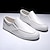 cheap Men&#039;s Slip-ons &amp; Loafers-Men&#039;s Sneakers Loafers &amp; Slip-Ons Retro White Shoes Walking Casual Daily Leather Comfortable Booties / Ankle Boots Loafer Black White Yellow Spring Fall