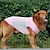 levne Oblečky pro psy-lehký prodyšný a opalovací krém pro velké psy zlaté kožešinové oblečení reflexní a chladné letní oblečení pro domácí mazlíčky
