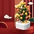 رخيصةأون ألعاب التركيب-شجرة البرتقال السنة الجديدة الصين هدية أنيقة بوعاء الأطفال تجميعها بنفسك بناء كتلة اللعب الجسيمات الصغيرة