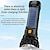 ieftine Luminări și lumini de camping-1 lanternă solară reîncărcabilă cu 1000 de lumeni, lumină stroboscopică de urgență, baterie de 1200 mAh, cablu de încărcare USB și sursă de alimentare - perfectă pentru aventuri în aer liber și