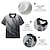cheap Men&#039;s Button Up Polos-Men&#039;s Polo Shirt Waffle Polo Shirt Lapel Polo Button Up Polos Golf Shirt Gradient Graphic Prints Geometry Turndown Black White Yellow Army Green Red Outdoor Street Short Sleeve Print Clothing Apparel