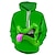 cheap Men&#039;s Pullover Hoodies-Men&#039;s Hoodie Pullover Hoodie Sweatshirt Green Blue Purple Light Green Red Hooded Print Daily Going out 3D Print Plus Size Basic Designer Casual Fall Clothing Apparel Hoodies Sweatshirts Long Sleeve