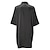 cheap Basic Night Dresses-Women&#039;s Pajamas Nightgown Dress Black Dress Pjs Pure Color Fashion Simple Comfort Party Home Bed Satin V Wire Half Sleeve Summer Spring Black White