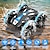 cheap RC Vehicles-Water and Land Vehicle Remote Control Amphibious Special Effect Vehicle Waterproof Double sided Running Track Children&#039;s Summer Toy