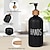 cheap Soap Dispensers-Soap Dispenser Set with Tray by Brighter Barns for Bathroom/Kitchen Hand and Dish Soap Dispenser for Bathroom Kitchen Sink Bamboo- Farmhouse Soap Dispenser(500ml*2)