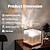 cheap Decorative Lights-Dynamic Rotating Water Ripple Night Light Remote Control RGB Changing Crystal Table Lamp for Bedroom Living Room Games Room Ceiling Coffee Store Home Holiday Decor Projection Light